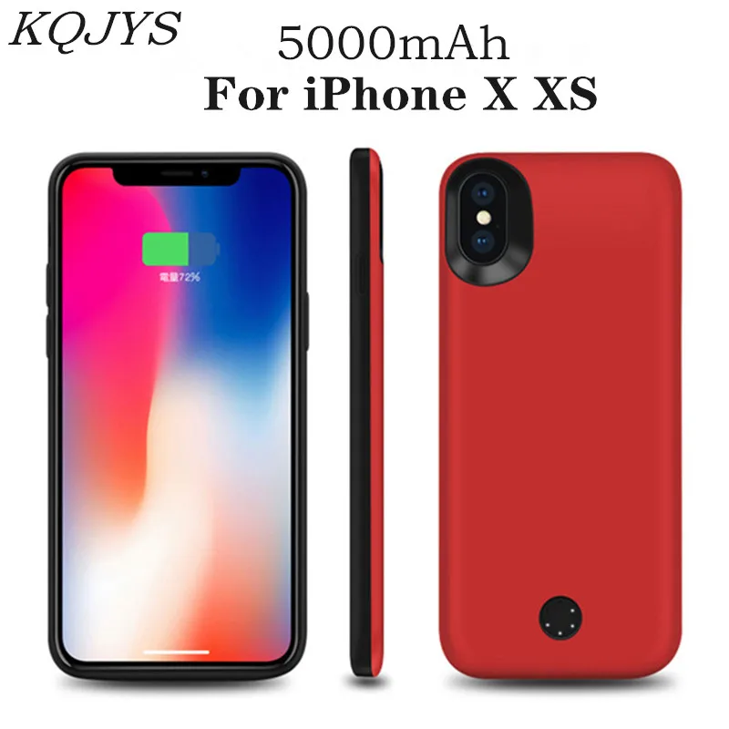 KQJYS чехол для портативного зарядного устройства iPhone X Xs портативный резервный
