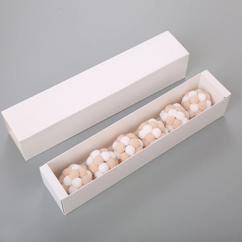 Cat toy ball handmade plush elastic bell cat dog set gift box | Дом и сад