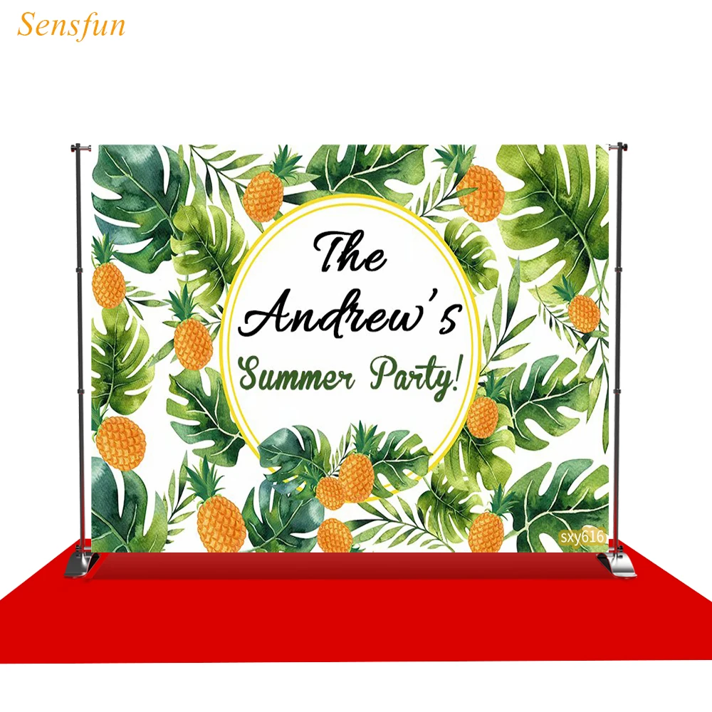 

LEVOO фотографический фон фруктов летние вечерние ладони праздник фото студия фотосессия печатные снимать Опора Декор ткань