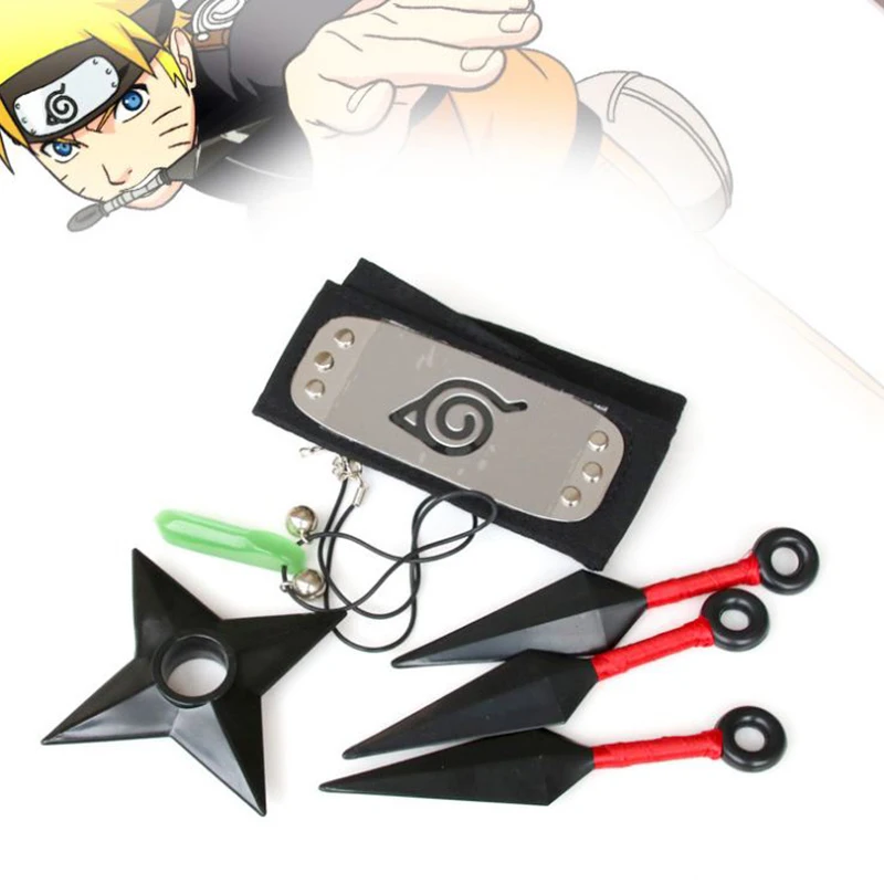 Игрушка игрушечная пластиковая аниме Narutos 1/1 реквизит для оружия дротики ниндзя