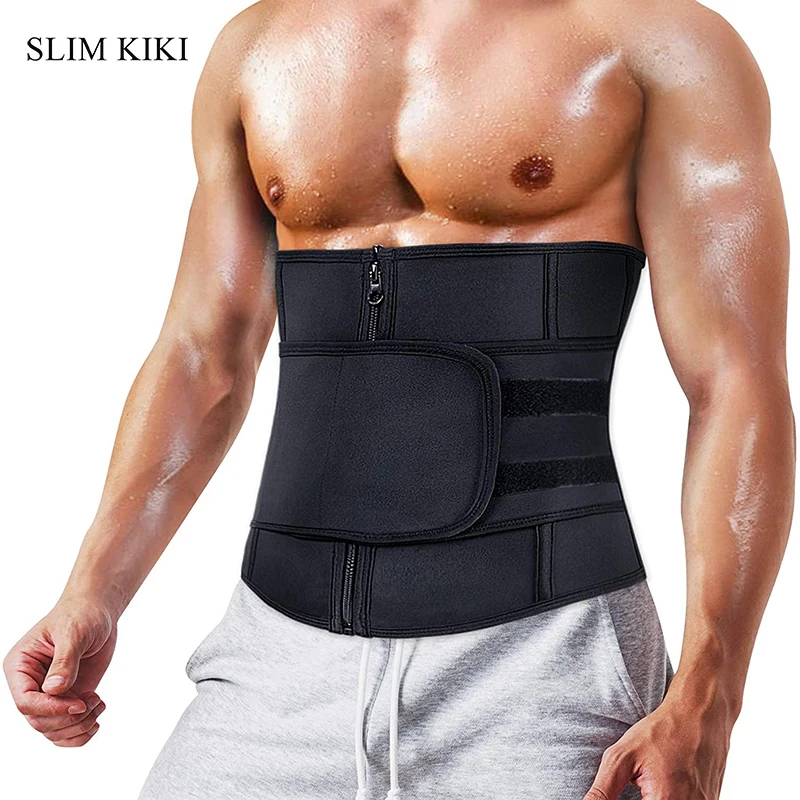 

Men Waist Trainer for Weight Loss Tummy Control Compression Shapewear Body Shaper Sweat Fitness Sauna Slimming Belt Belly Corset