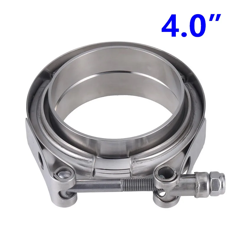 4.0inch 102.4mm Автомобильный Vband зажим из нержавеющей стали 2 2,5 3 3,5 дюйма 3В хомут 76 мм глушитель выхлопной трубы хомут 2,2" 2" 2," 3" v-диапазон - Цвет: 4.0inch 102.4mm