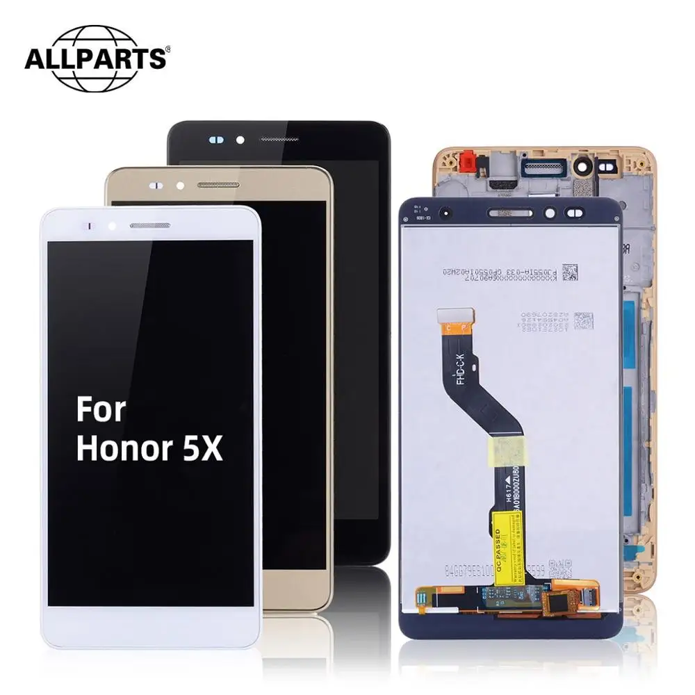 Дисплей для HUAWEI Honor 5X GR5 LCD в сборе с тачскрином на рамке Оригинал 5.5''