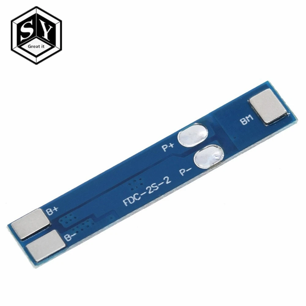 2S 3A Защитная плата bms pcm для зарядки литий-ионных аккумуляторов 7 4 В 8 в 18650 |