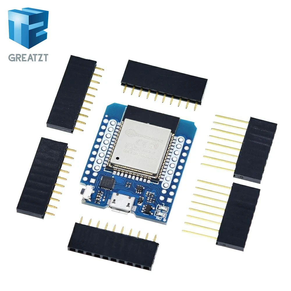 D1 Mini ESP32 Φ WiFi + Bluetooth Интернет вещей плата для разработки на основе ESP8266 полностью