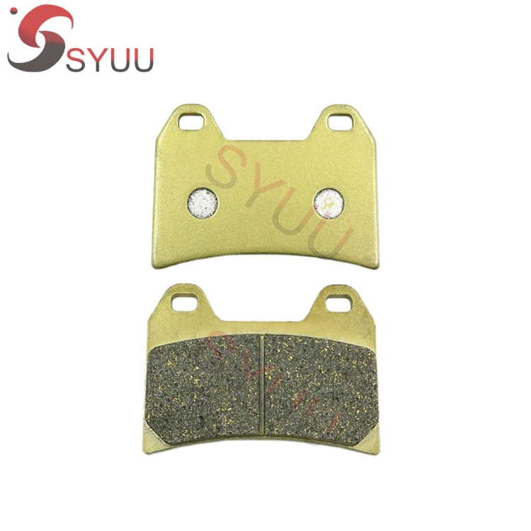 Мотоциклетные медные полуметаллические передние и задние тормозные колодки для