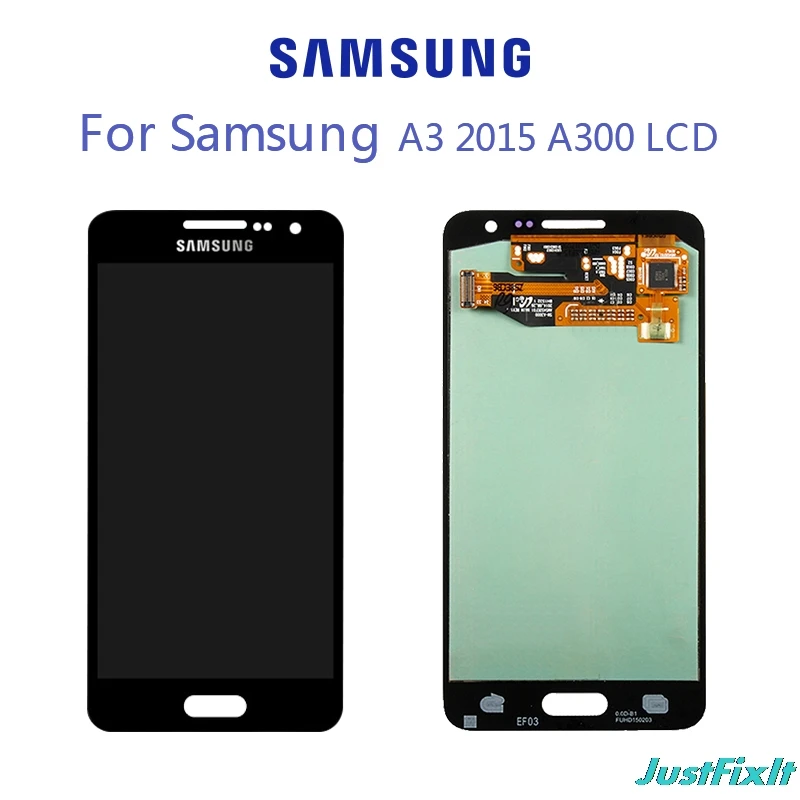 Для SAMSUNG Galaxy A3 2015 A300H A300F A300FU LCD дисплей Супер AMOLED сенсорный экран дигитайзер Замена
