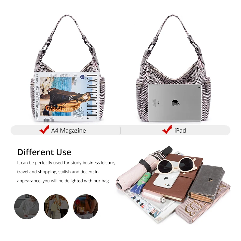 Сумка REALER Женская через плечо кожаная | Багаж и сумки