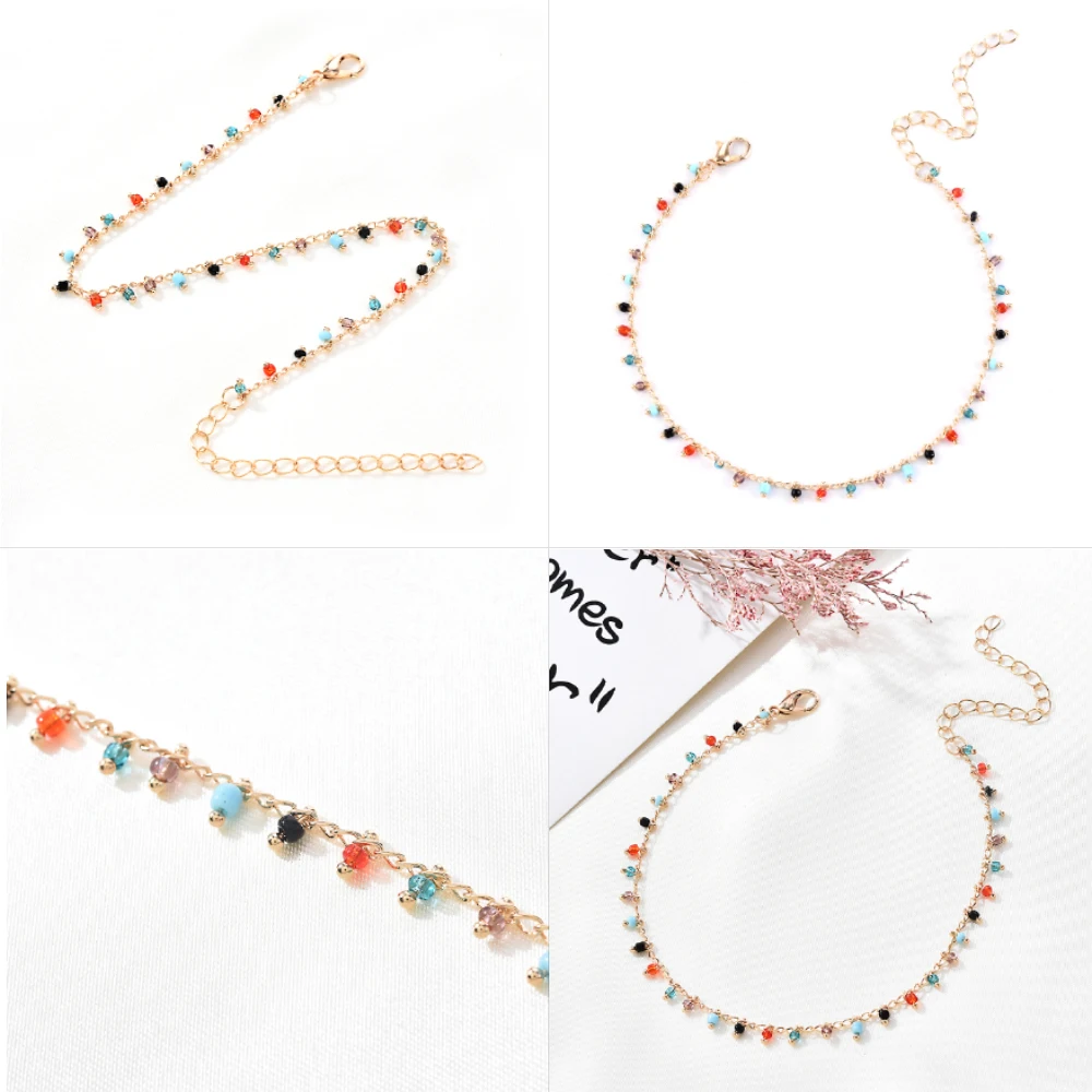 

Bohemian Anklet for Women Accessories Gold Barefoot Sandals Foot Leg Bracelet Jewelry Beach Accessories Foot Fashion Jewelry