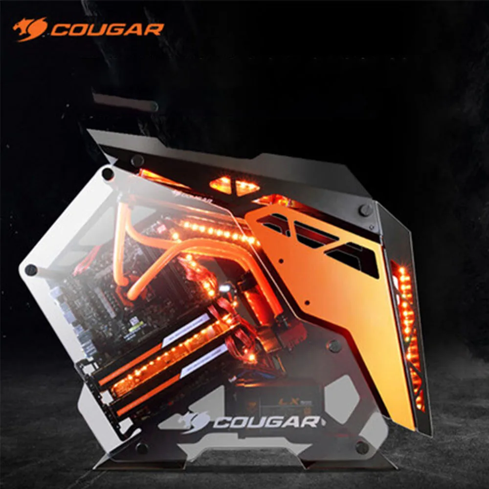 COUGAR Покорите ПК чехол мод водяной охладитель для ATX/MATX/Mini ITX материнская плата