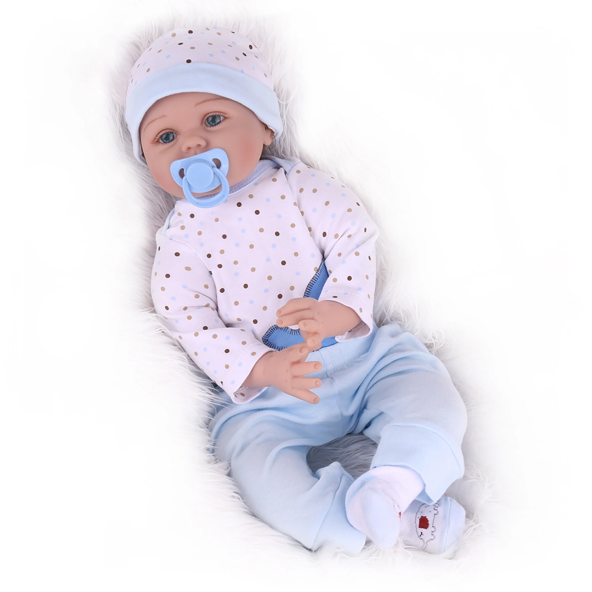 

bebe doll reborn toddler 55cm soft silicone reborn baby dolls soft body lifelike Christmas surprice girl gifts doll