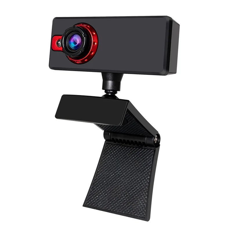 

HD USB 2.0 Webcam Supplement Light Manual Focus CMOS Sensor With Digital Microphone Camera Online Teaching Video Chat Camera
