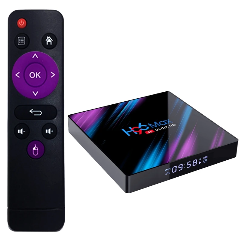 H96 Max-3318 Ultimate Android 9 0 ТВ приставка Amlogic Rk3318 четырехъядерный 64 бит Cortex-A53 2 4G + 5 8G Wifi Ram 4K