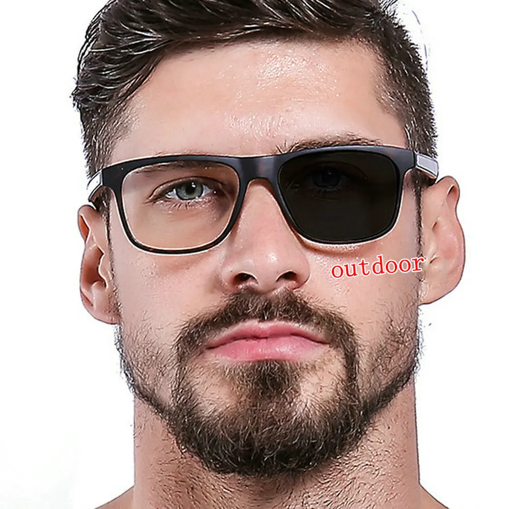 Мужские уличные солнцезащитные очки фотохромные для чтения мужские