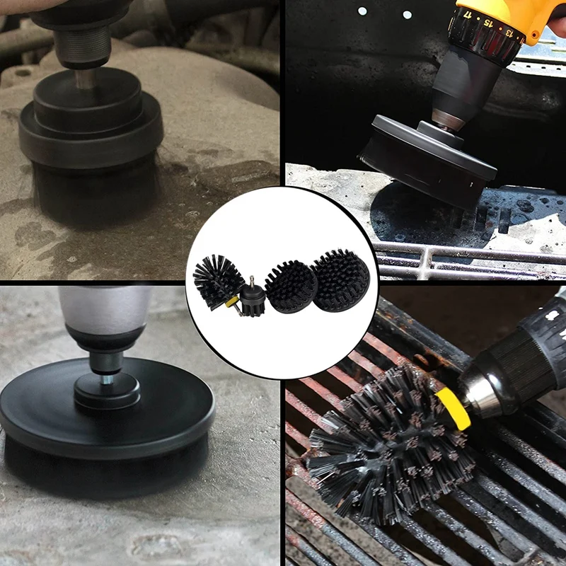 Щетка для сверления щетка скраба электрическая насадка чистки головки|Чистящие