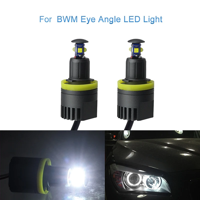 2 шт Автомобильный светодиодный Ангельские глазки маркер светильник s лампочки