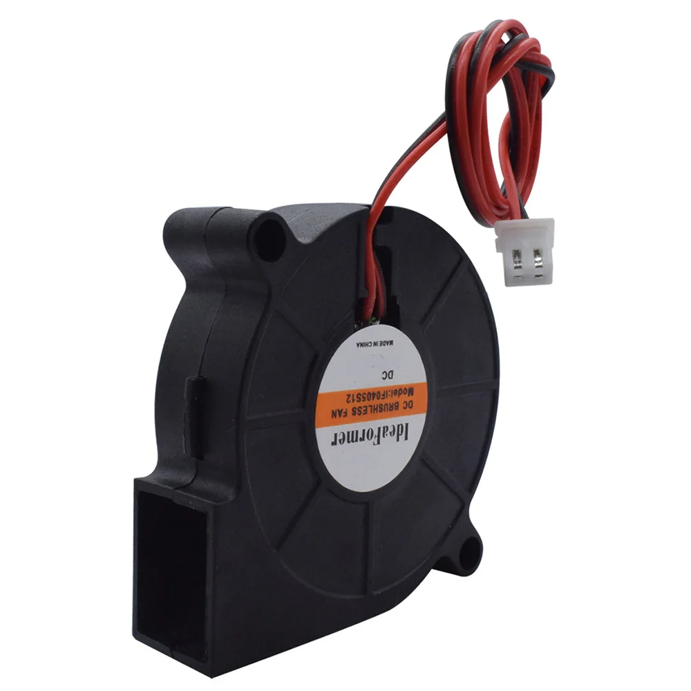 

3D Printer Cooling Fan 12V 24V Oil Bearing Brushless Cooling Turbine 5015 Blower Fan for DIY 3D Printing Accessories