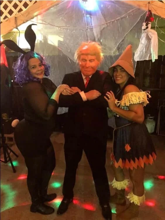 MASCARELLO Halloween Dress Latex Donald Trump latex Mask high Quality Rubber Props with Hair Realistic Cosplay Party for adult | Дом и сад
