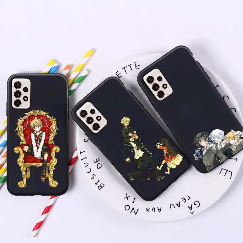 

Anime Pandora Hearts Phone Case For Samsung A32 A51 A52 A71 A72 A50 A12 A21S A S note 20 S21 10 Plus Fe Ultra