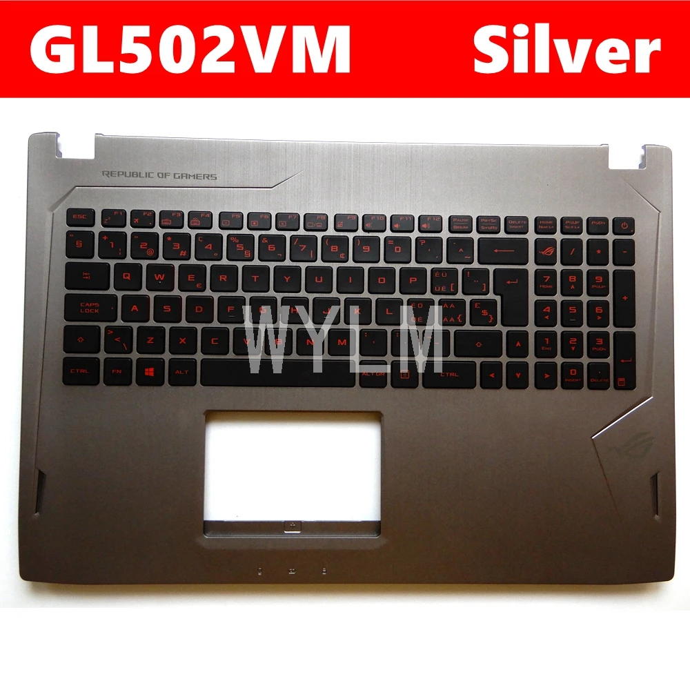 GL502VM для ASUS FX60 GL502VML VMZ VMK ZX60V s5vm S5YV FX60VM двуязычная Клавиатура ноутбука рамка C чехол