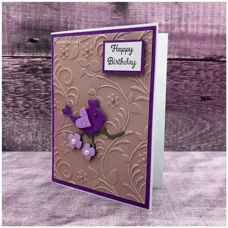 Фотофон с листьями и цветами искусственная пластмасса для изготовления открыток