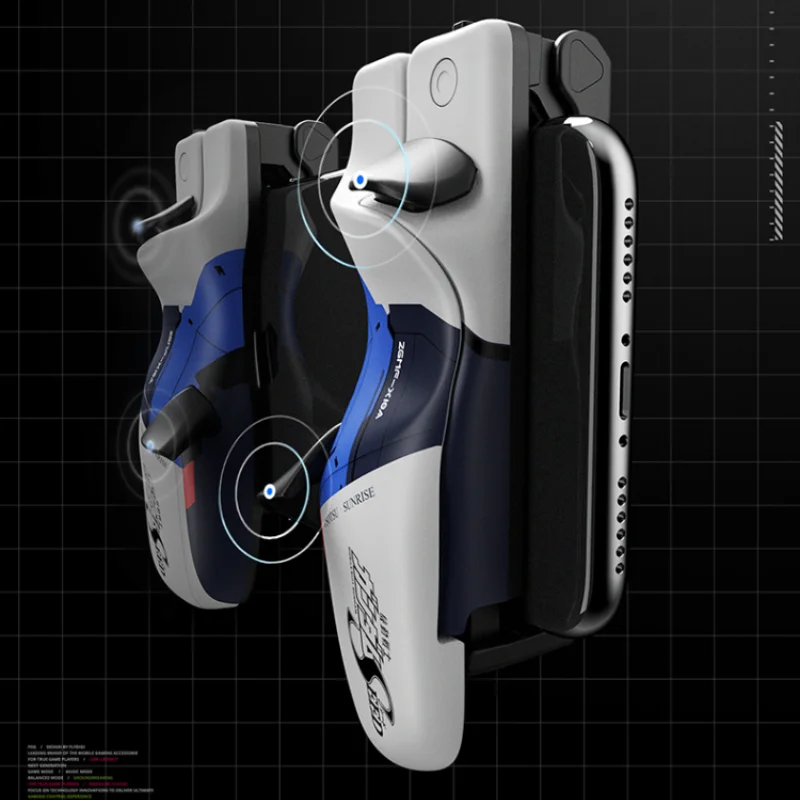 

Mobile Game Button Main and Secondary Four-Key up to Special Edition Artifact Auxiliary Handle Peripheral One-Button Connection