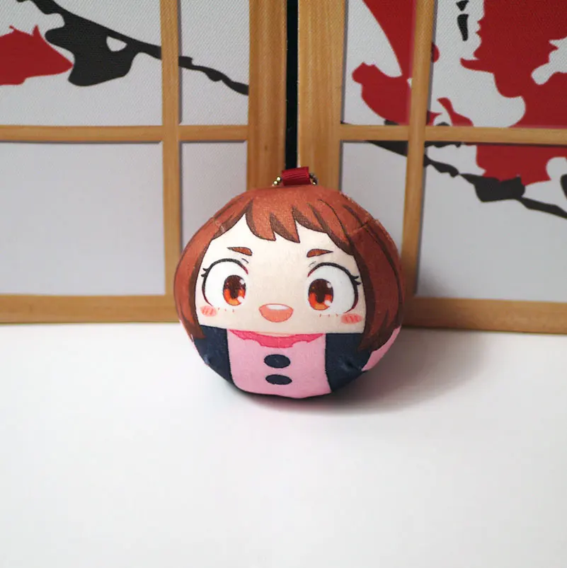 My Hero academic брелок куклы аниме Izuku Bakugou Todoroki Kirishima Tsuyu URARAKA Косплей плюшевая игрушка