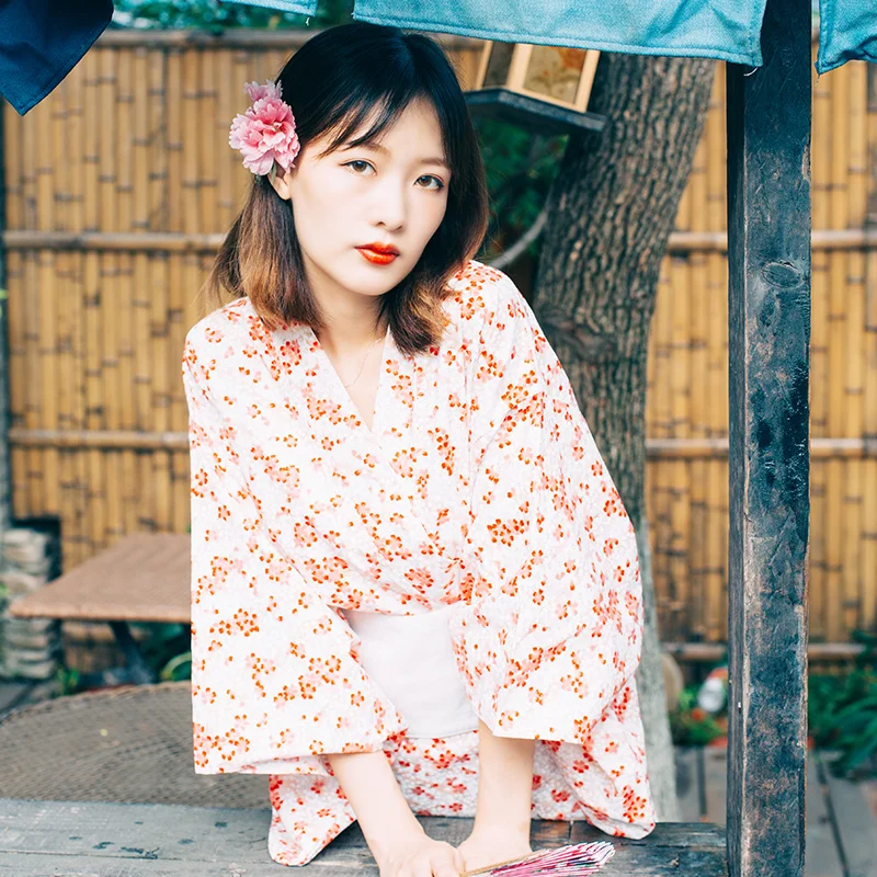 Традиционное японское кимоно Vestido Japones Пижама Халат Yukata женский халат Гейша Ropa