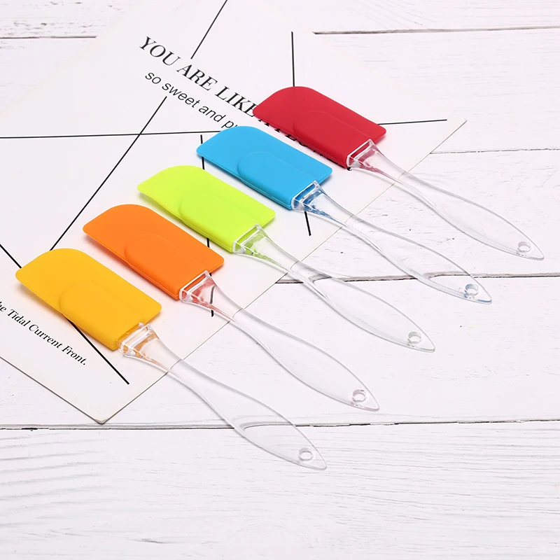 Силиконовый скребок для выпечки Шпатель приготовления пищи антипригарное масло