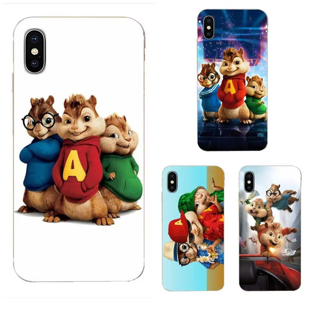 Alvin и Chipmunks мышь для Galaxy Alpha Note 10 Pro A10 A20 A20E A30 A40 A50 A60 A70 A80 A90 M10 M20 M30 M40 TPU