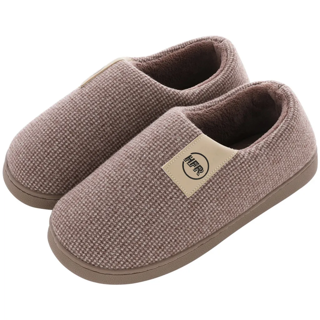 Autumn 2019 Hot Sale Women's Mens Couples Winter Warm Floor Home Slippers Loafer Soft Leisure Indoor Bedroom Shoes women Nov 06 | Обувь