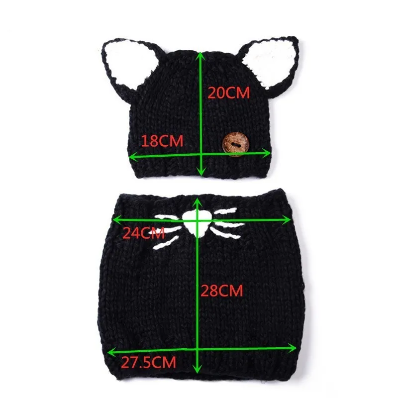 Manual Knitting Girls Keep Warm Coarse Wool Hat Cartoon Seven kinds Fox Weave Hat Kitty Squirrel Little Bear Rabbit Cloak Hat