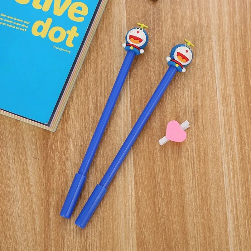 Kup 20 Sztuk Kreatywny Piśmienne Kot Kreskówkowy Długopis żelowy śliczne Student Animacji Długopis Doraemon Długopis żelowy Hurtownia