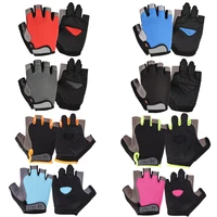 bicycle cycling half finger gloves anti slip breathable anti sweat mesh sports glove outdoor mtb bike riding accessories