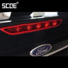 Дополнительный стоп-сигнал SCOE W5W, 12 В, 3smd, 5050 светодиодов, третий стоп-сигнал для Ford, FIESTA, MK 4, стайлинга автомобилей, светодиодный источник света