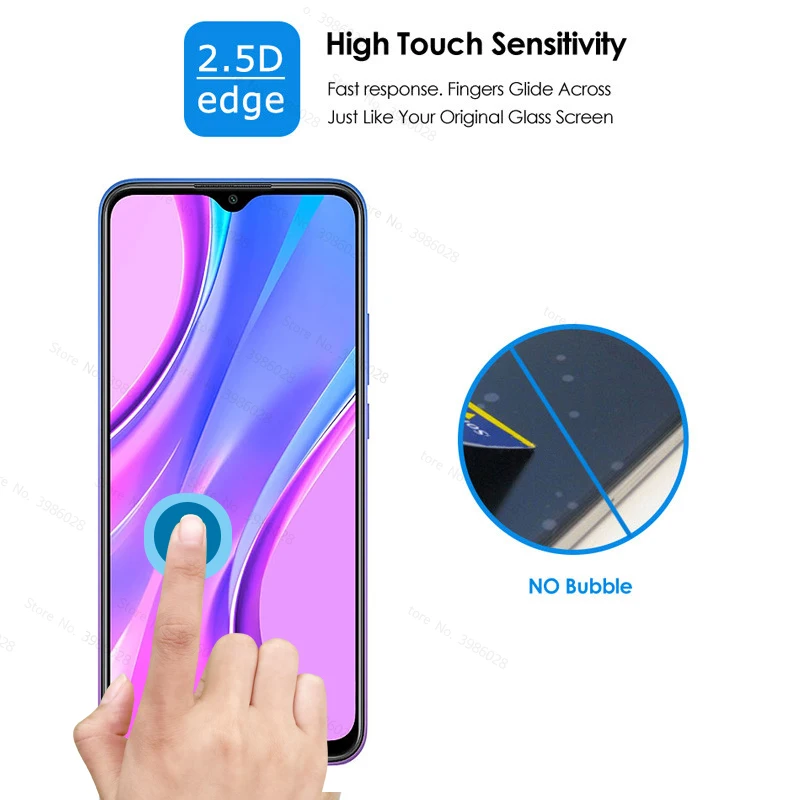 Фото Комплект из 3 предметов Красный 9 премиум класса закаленное стекло для Xiaomi Redmi T Note Комплект из 3 предметов Красный 9 премиум класса закаленное стекло для Xiaomi Redmi T Note