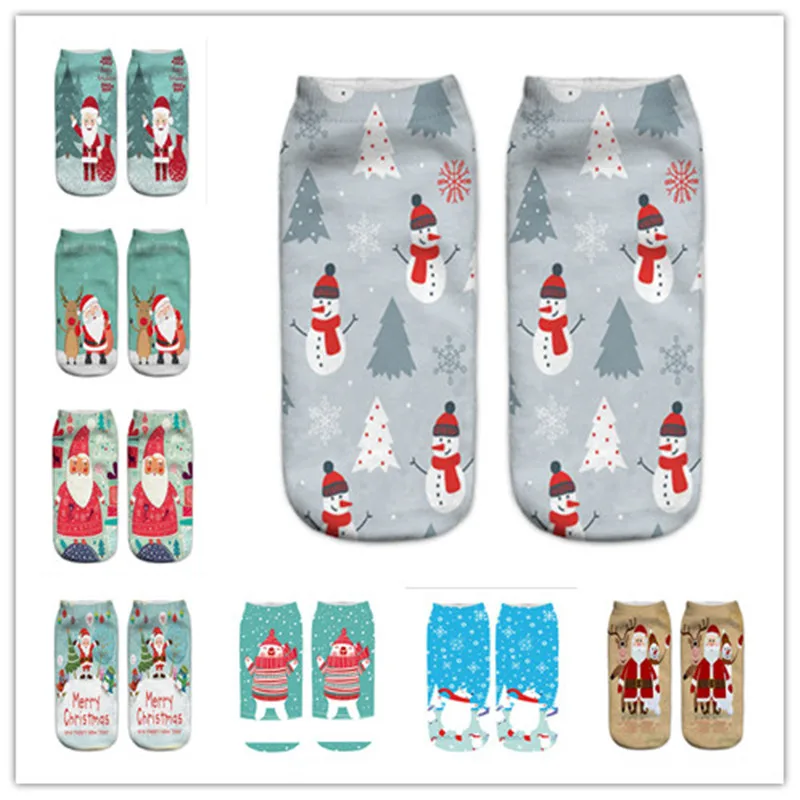 Рождественский зимний теплый рождественский чулок Новогоднее украшение 2021