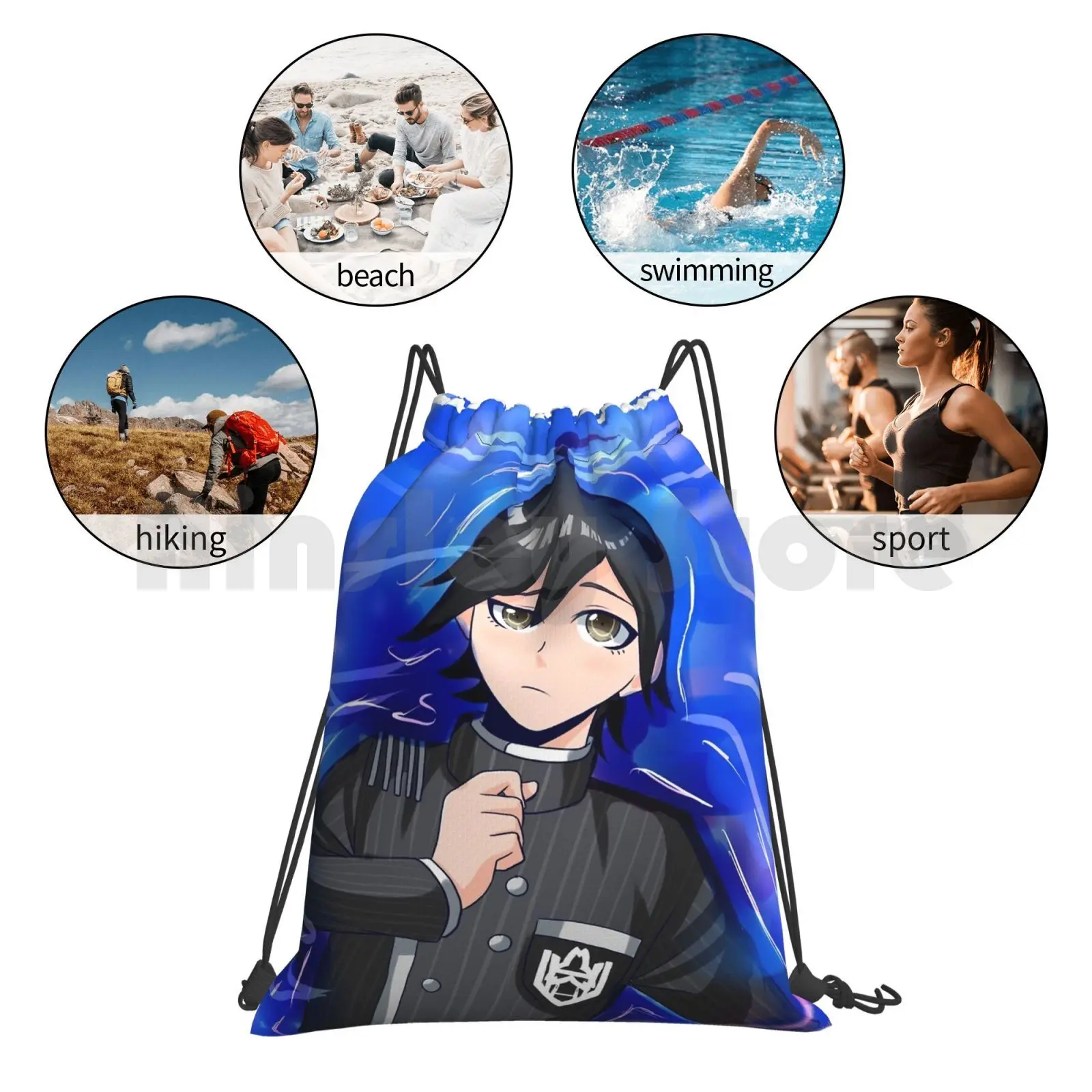 Рюкзак на шнурке Shuichi saisahara сумка для верховой езды скалолазания спортзала