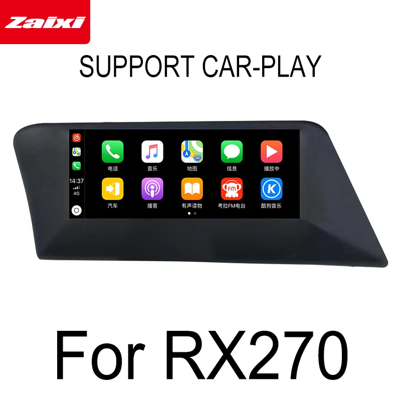ZaiXi автомобильный Android оригинальный стиль для Lexus RX 270 2009 ~ 2014 GPS навигация стерео