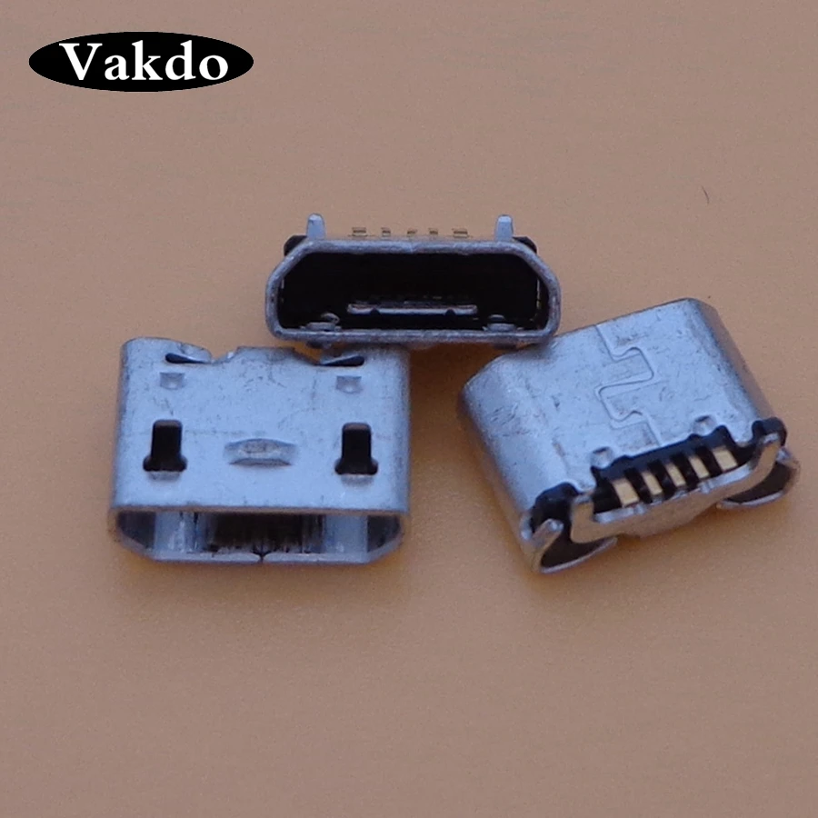 2X Micro mini USB 5 контактный разъем jack зарядный порт данных для зарядного устройства