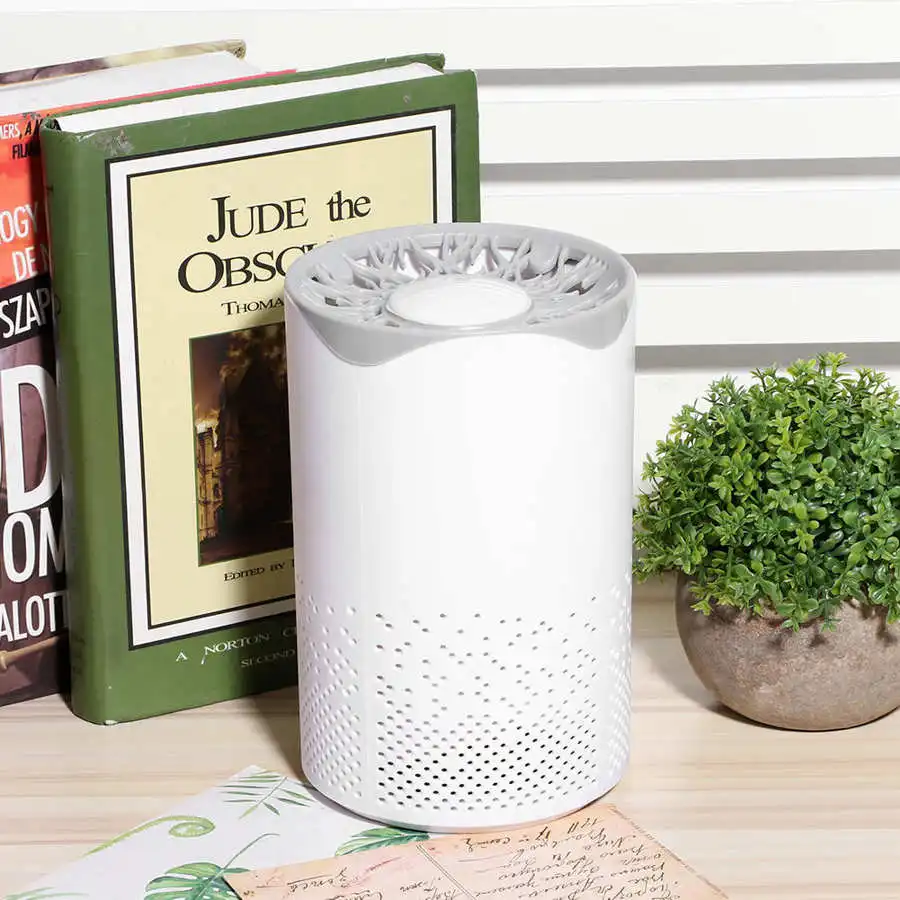 Портативный USB мини очиститель воздуха Ozone с отрицательными ионами УФ PM2.5