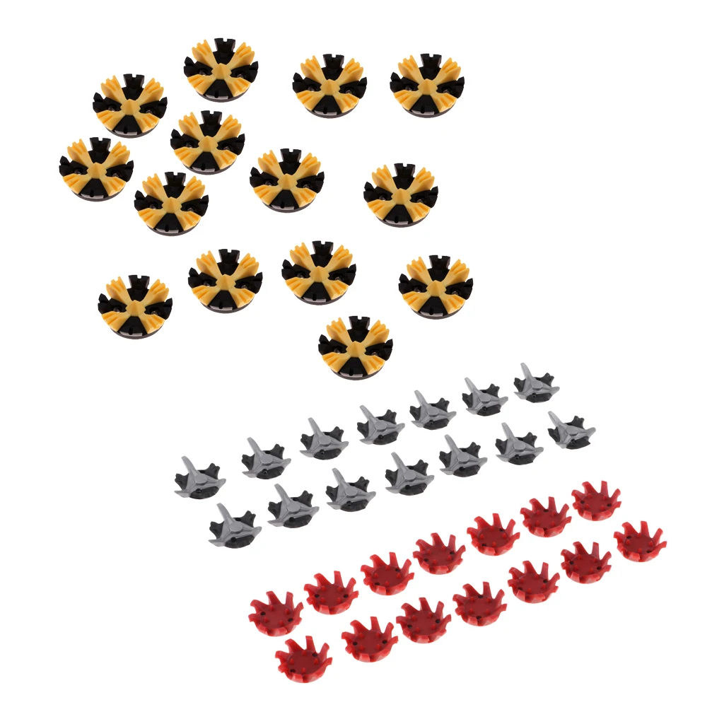 42 шт. сменные спортивные обувные насадки с шипами для гольфа металлические