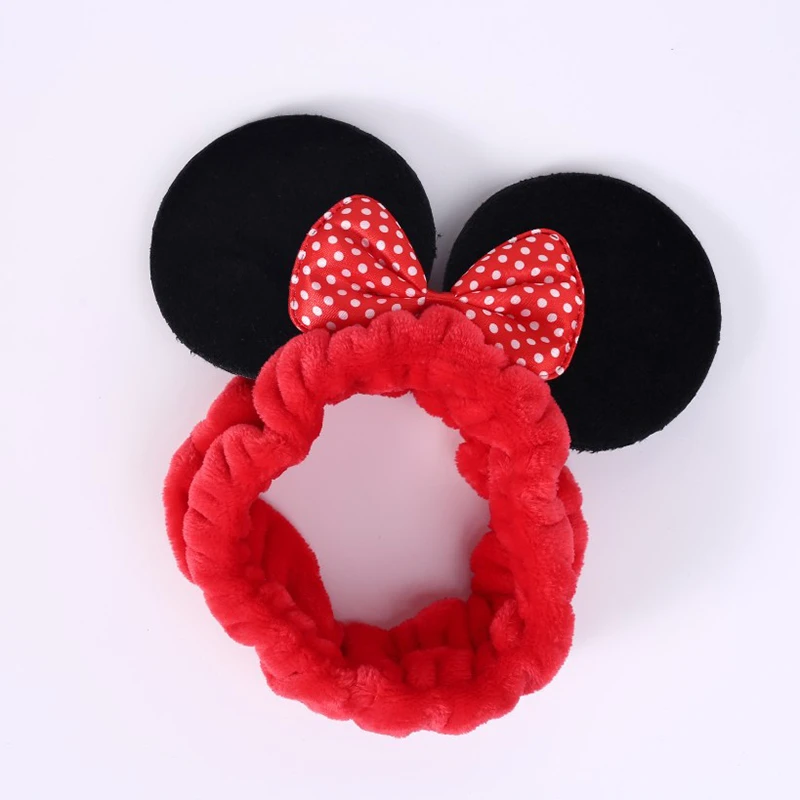 Новые милые аксессуары для волос с изображением Минни Диснея бант уши Микки Маус