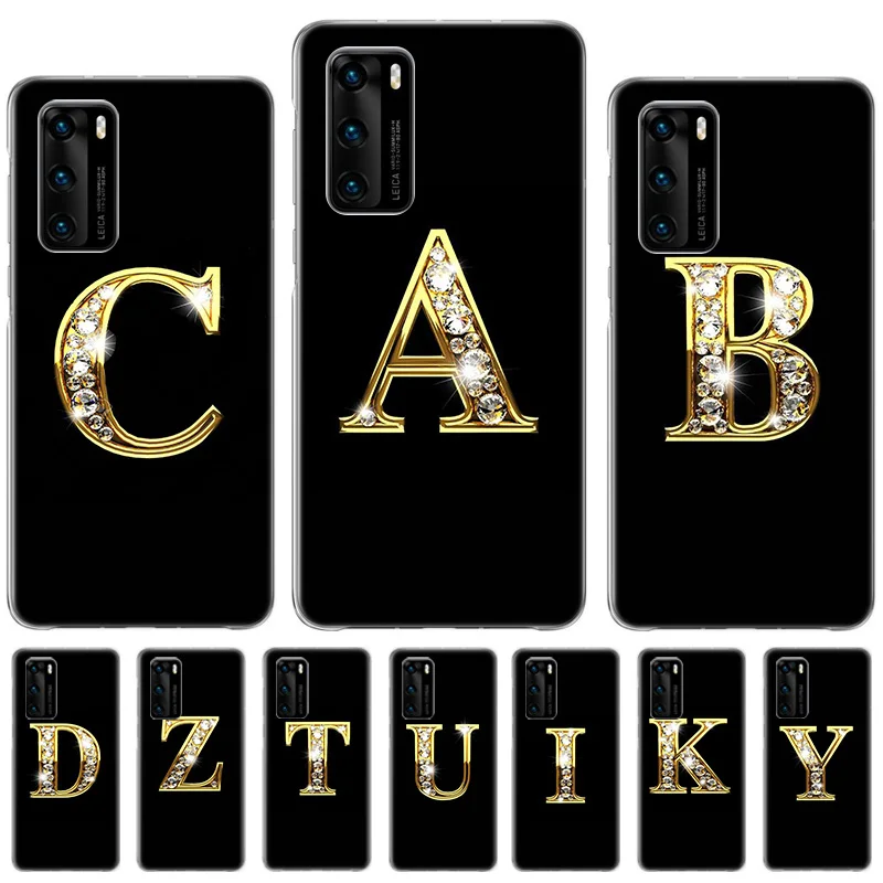 

Initial Letter A B Crown Case For Samsung A50 A50S A70 A70S Cover For Galaxy A10 A10S A20 A20S A20E A30 A30S A40 A40S Coque