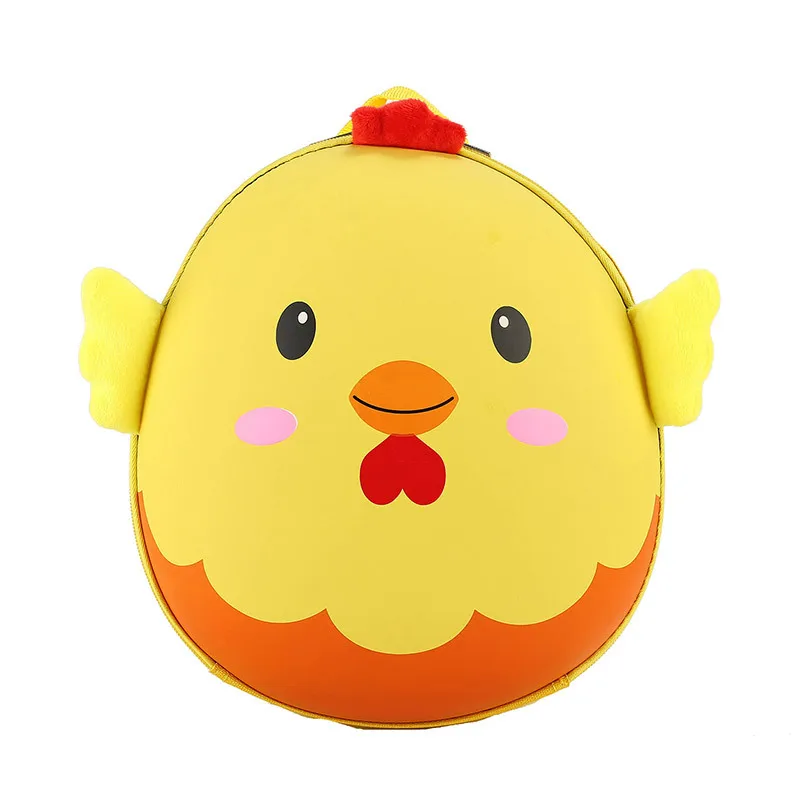 2021 New Design Cartoon Shape Cute Animal Kids Eggshell Backpack Bags Kindergarten Children Backpack Kids School Bags For Girls