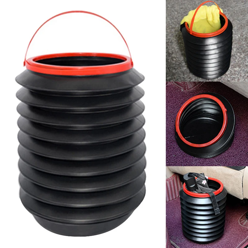 Прямая поставка 4л автомобильный мусорный контейнер для хранения органайзер