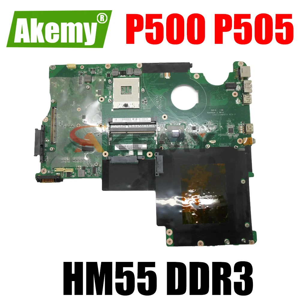 

AKEMY Laptop Motherboard for Toshiba Qosmio P500 P505 A000052610 DATZ1GMB8E0 REV E HM55 DDR3 with Graphics Slot