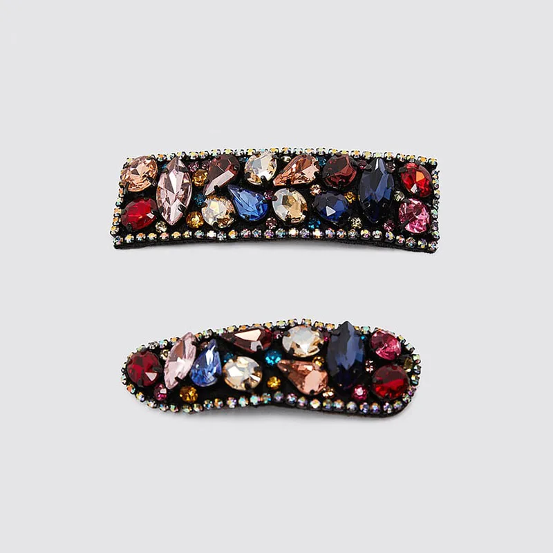 KOMi 30 Styles Hair Pins for Women ZA Hair Jewelry Gifts Shell Conch Hair Clips Simulated Pearl Crystals Barrettes Hot A60523 - Окраска металла: K2045
