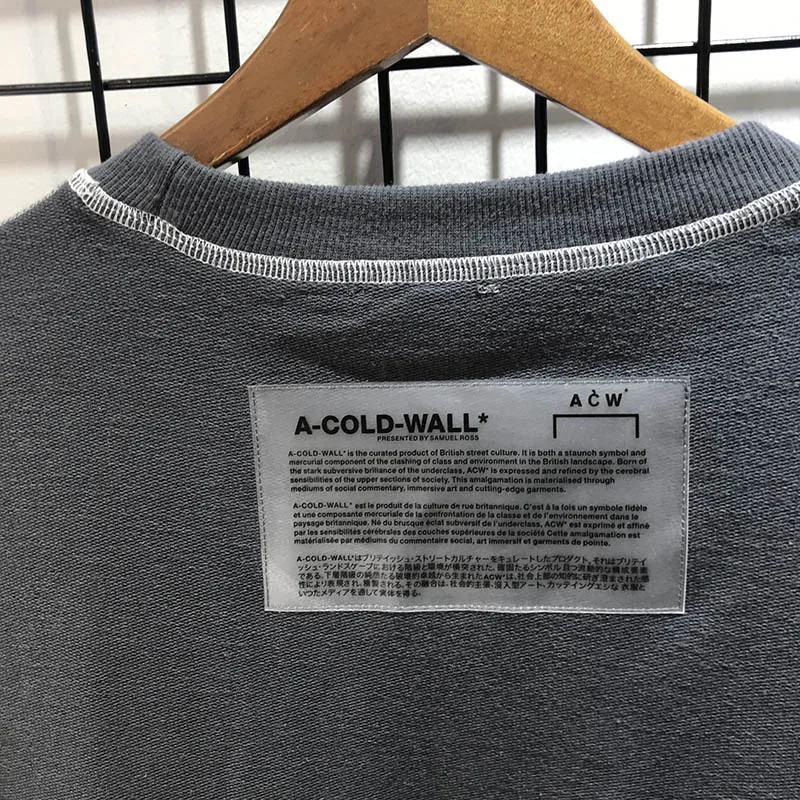 Футболка с холодной стеной ACW для мужчин и женщин свободная повседневная