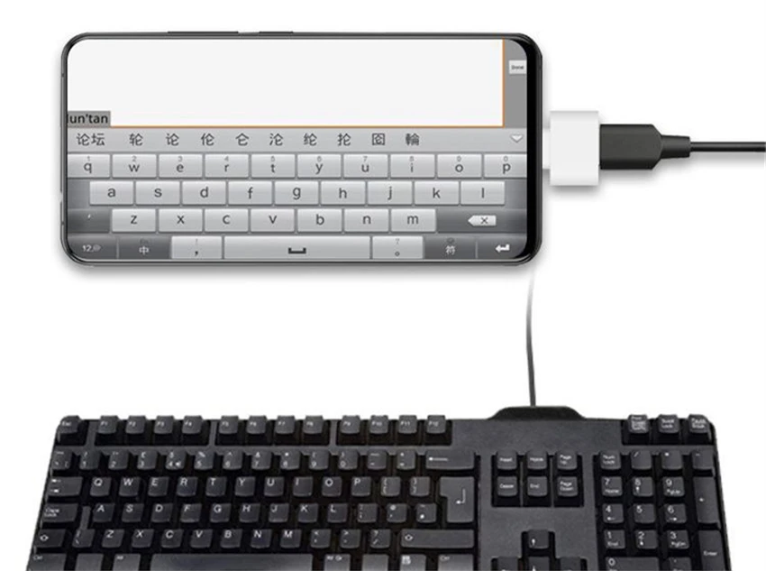 Мини OTG USB кабель OTG адаптер Micro USB конвертер USB для планшетных ПК Android note book type c зарядная игра